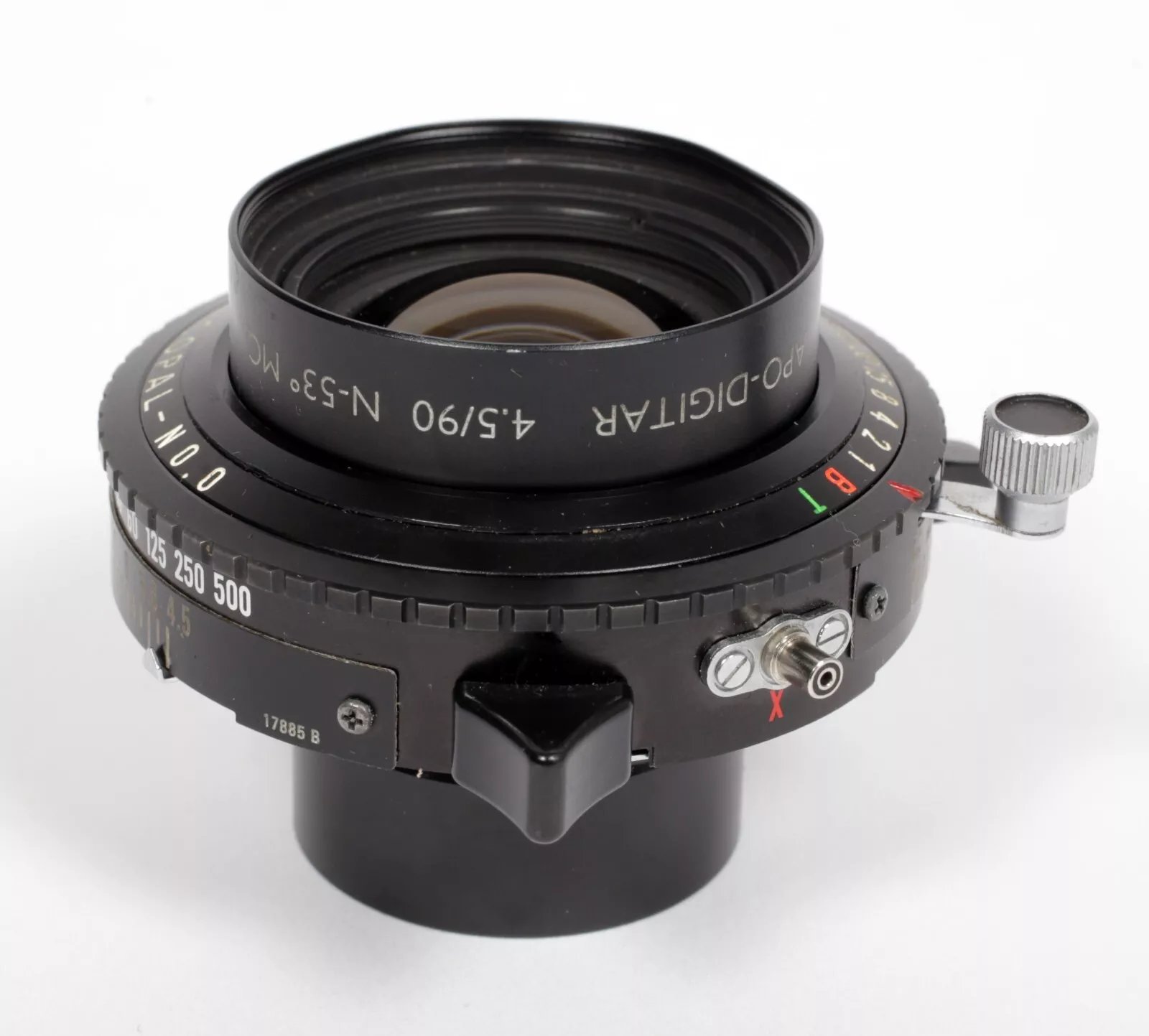 Schneider Apo Digitar 90mm F4.5 N-53° MC Macro lens in Copal #0